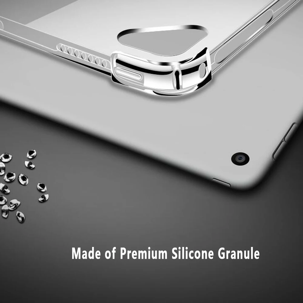 Экологичный Прозрачный ударопрочный чехол для Apple iPad 9,7 Air 1 2 5 6 5th 6th Generation Coque Funda