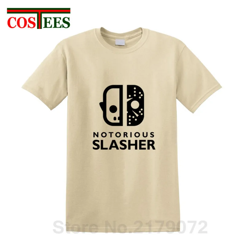 Notorious Slasher Jason Voorhees T shirts VS Freddy T-shirt Halloween Harajuku Texas chainsaw Tees Massacre Machine tshirt | Мужская