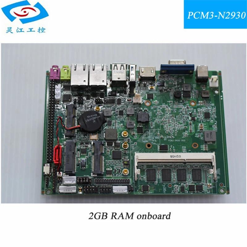 Поддержка LVDS / HDMI все в одном безвентиляторный материнская плата Quad core J1900