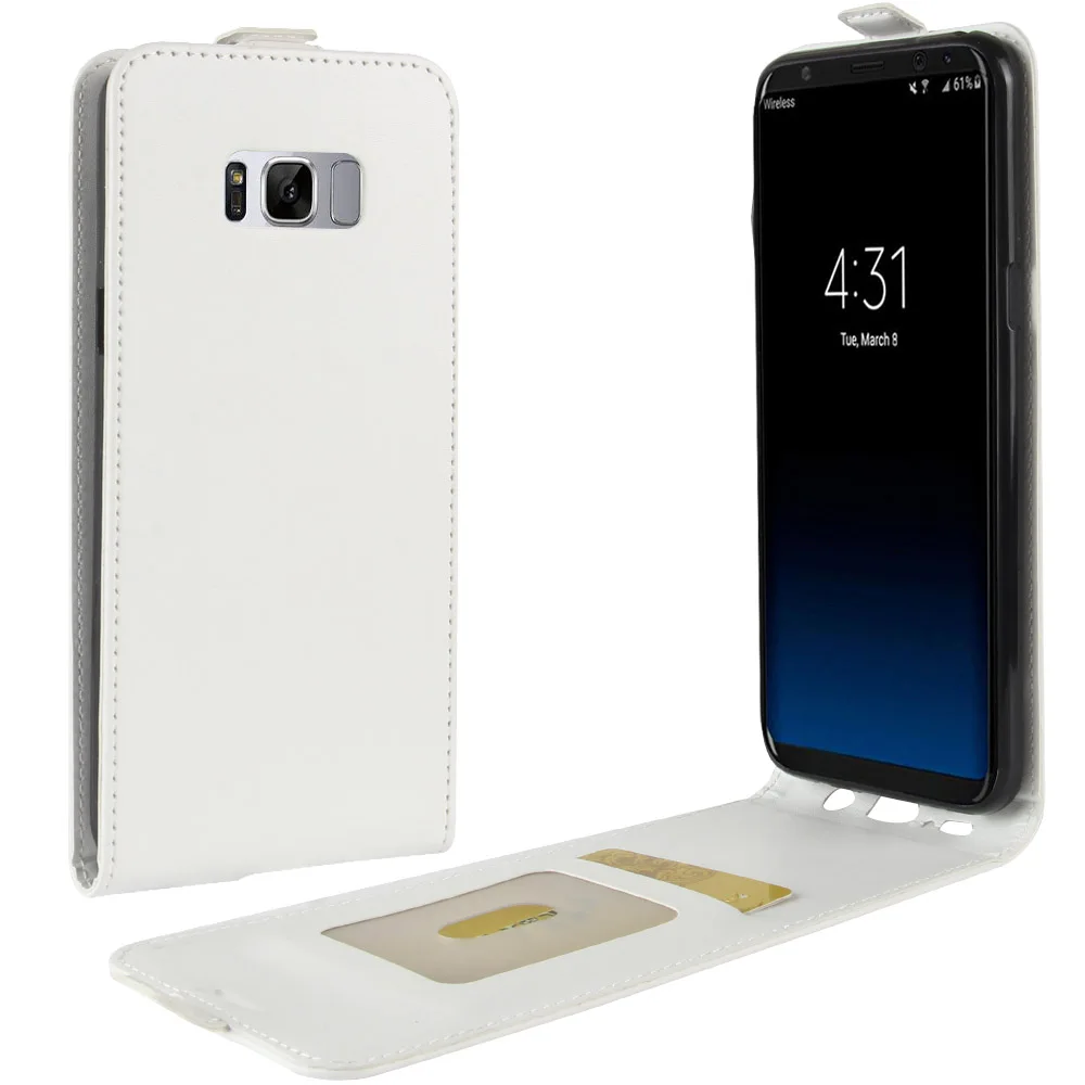 Умный чехол для samsung S8 чехол из искусственной кожи для S8+ откидная крышка для samsung Galaxy S8 чехол для samsung Galaxy S8 Plus чехол