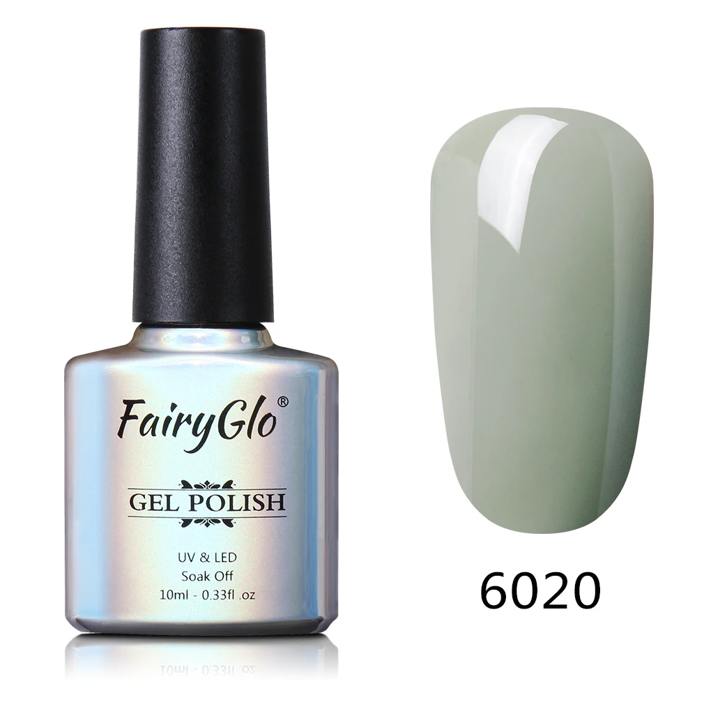 6020 FairyGlo 10 мл 3 в 1 гель для ногтей длинный последний УФ-гель для ногтей один шаг Гибридный гель лак не нужно базовое верхнее покрытие лаковый гель - Цвет: 6020