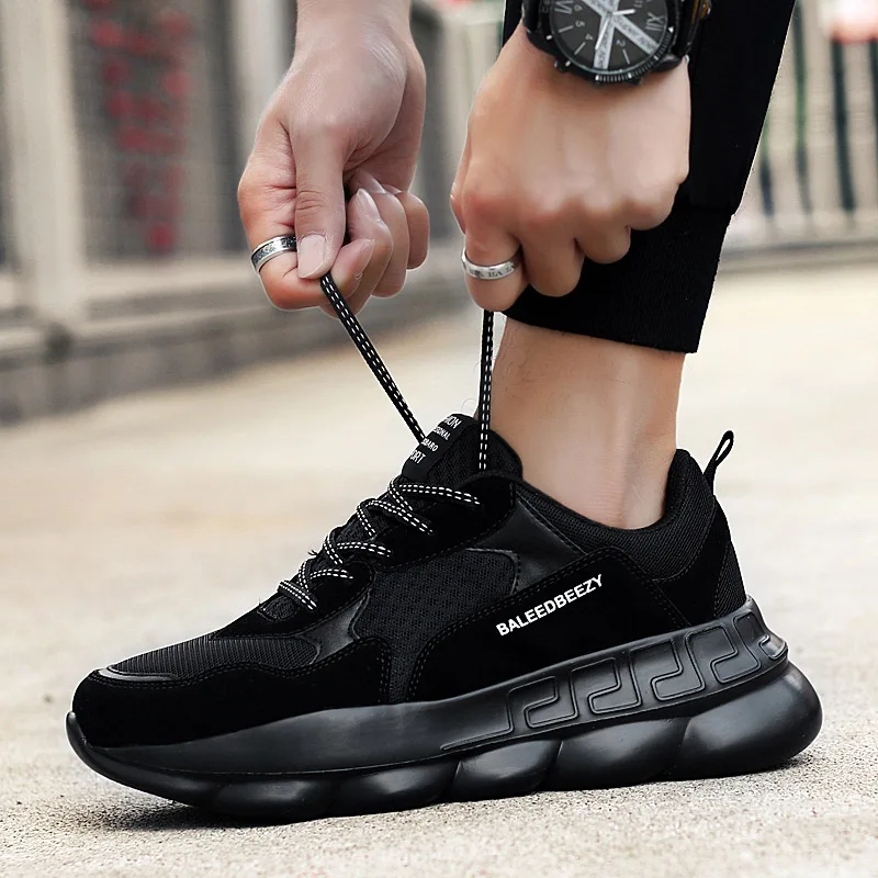 Fashion men's shoes old 2019 autumn and winter color tide casual retro running thick bottom comfortable | Обувь