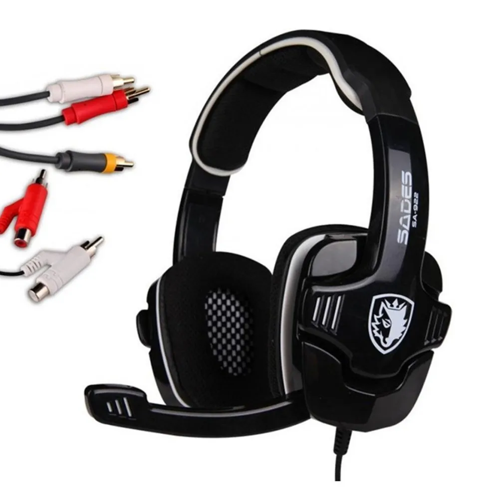 Оригинальные SADES sa 922 Шум с шумоподавлением Профессиональный Gaming Headset игра