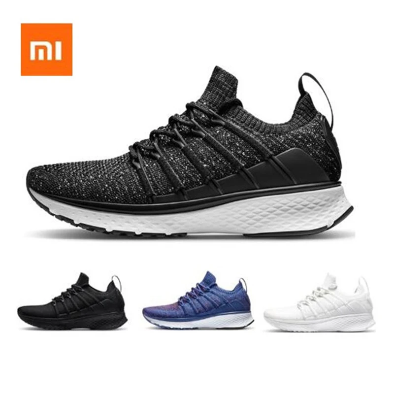 Оригинальные смарт беговые кроссовки Xiaomi Mijia профессиональная спортивная мода