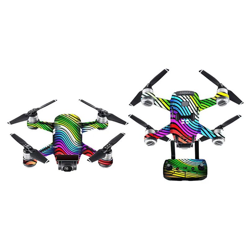 HIPERDEAL 11 цветов водонепроницаемая наклейка для обертывания защита тела DJI Spark Mini
