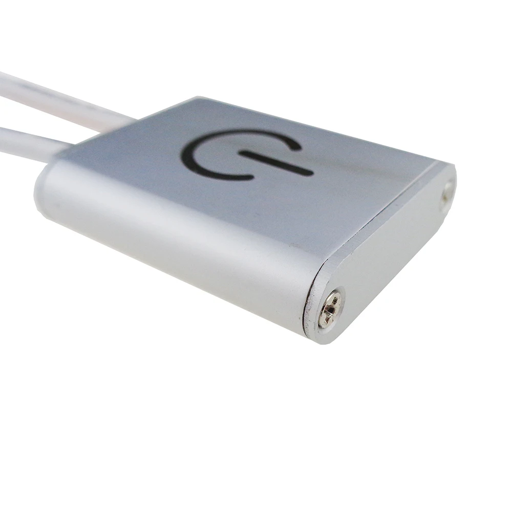 Светодиодный диммер DC12V 24V 3A iTouch x серебристо серый сенсорный выключатель