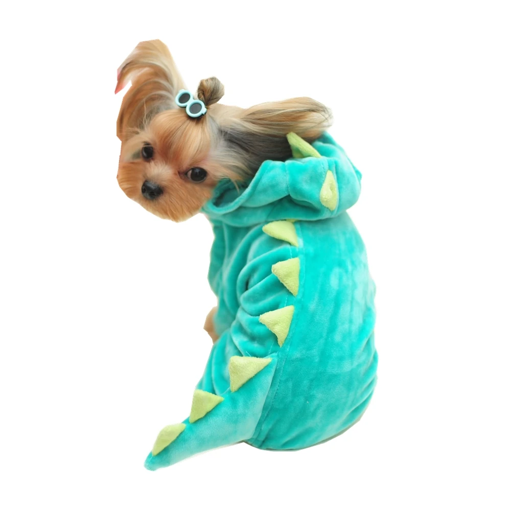 Cosy Dog динозавр Хэллоуин костюм XL розовый синий Зимняя одежда для девочек Экстра