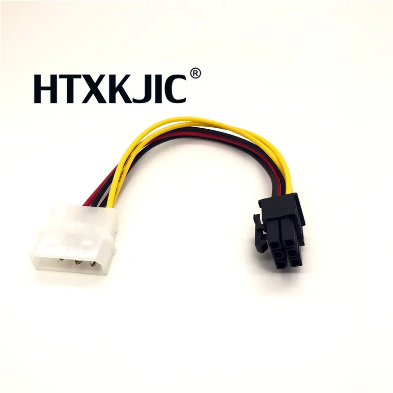 Видеокарта Molex с 4 контактным разъемом на 6 контактный PCI Express PCIE преобразователь