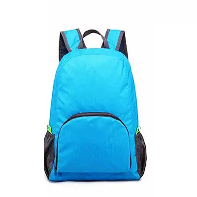 Blue 35L Большой Вместительный спортивный рюкзак для мужчин и женщин, нейлоновая водонепроницаемая сумка, сухая сумка, легкие кожаные дорожные сумки через плечо - Цвет: Blue