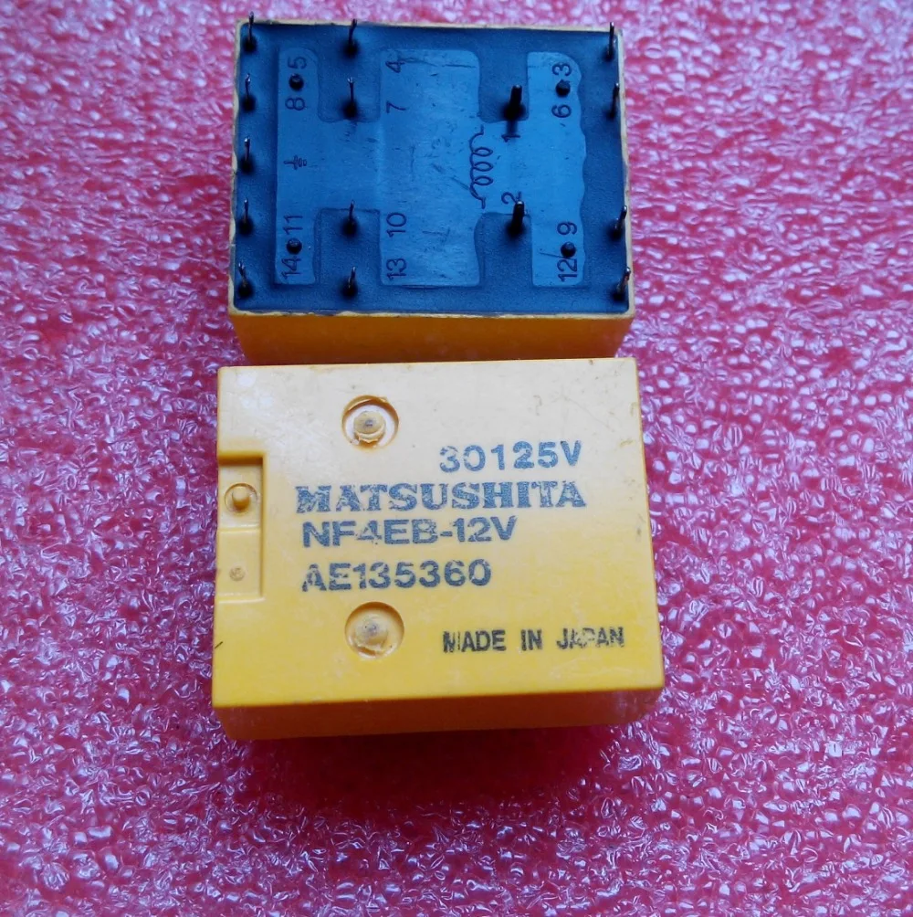 Электромеханическое реле 2 А 24 В постоянного тока 14 контактов NF4EB-24V NF4EB-12V NF4EB-48V |