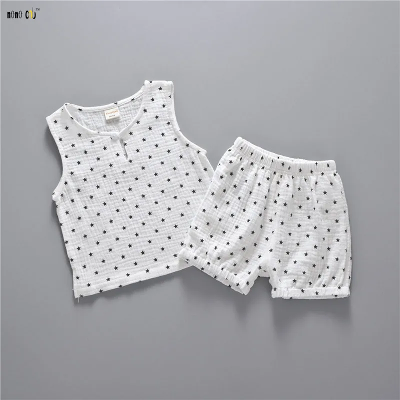 Летний спортивный костюм для малышей комплект из 2 предметов: футболка и шорты