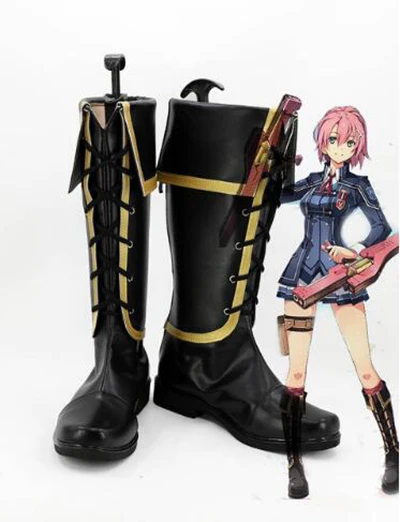 Сапоги для косплея Eiyuu Densetsu Sen no Kiseki 3 Легенда героев Тропы холодной стали вечерние