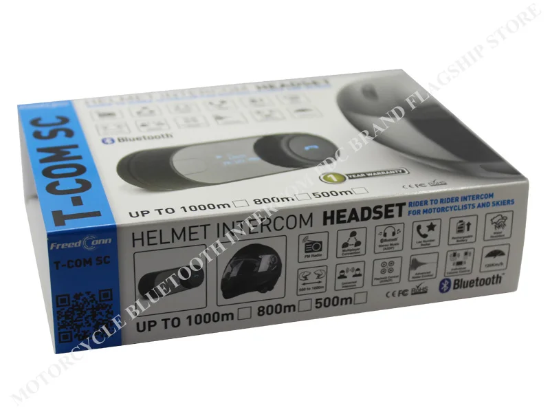 2016 Новая обновленная версия! Bluetooth гарнитура для мотоцикла с поддержкой