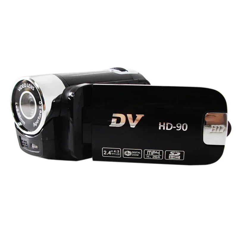 

12MP Max 1280x720P HD Cheap and Stylish Digital Camera with 2.4" Color Screen, Rechargeable Lithium Battery and 4x Digital Zoom