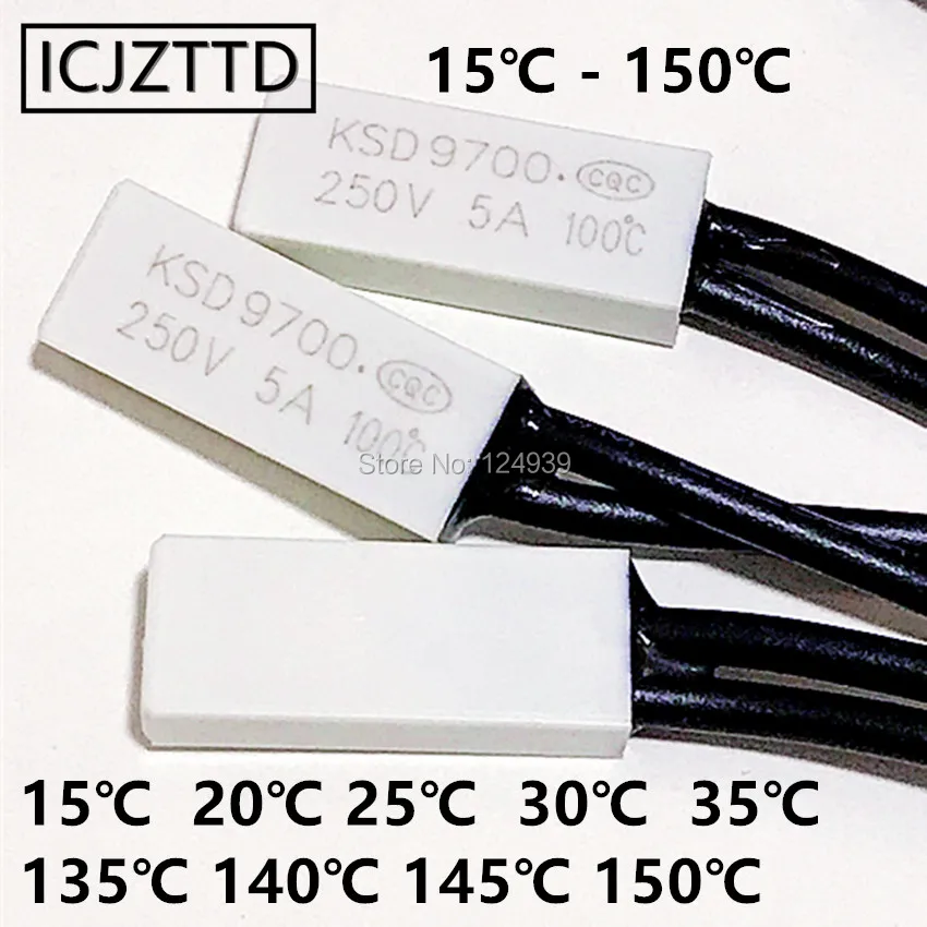 Термостат KSD9700 5 А 10 16 250 В переключатель контроля температуры нормально закрытый
