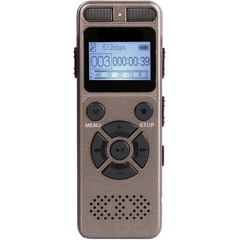 8 ГБ диктофон Usb бизнес портативный цифровой аудио рекордер с MP3-плеером поддержка