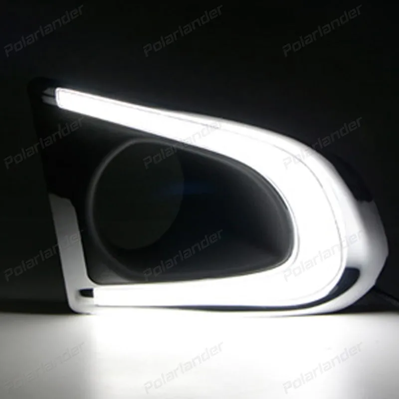 

For C/hevrolet T/rax 2014-2015 Car styling daytime running lights fog lamp qith