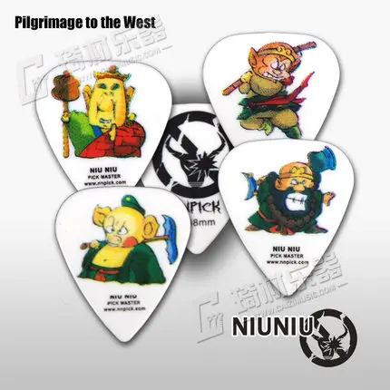 

NNPICK by IM Cool Series Journey to the West Guitar Pick Plectrum Mediator Gauge 1.20mm/0.88mm
