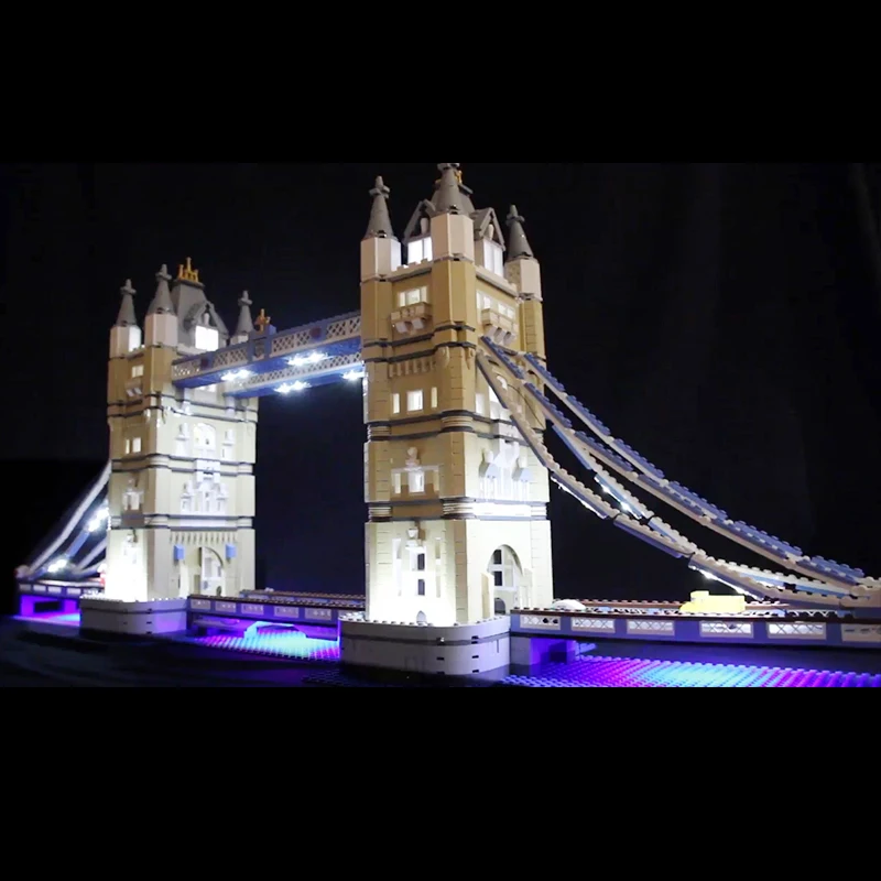LED Light Kit for lego 10214 Compatible 17004 Creator Expert London bridge Building Blocks Bricks (only light with Battery box) | Игрушки и