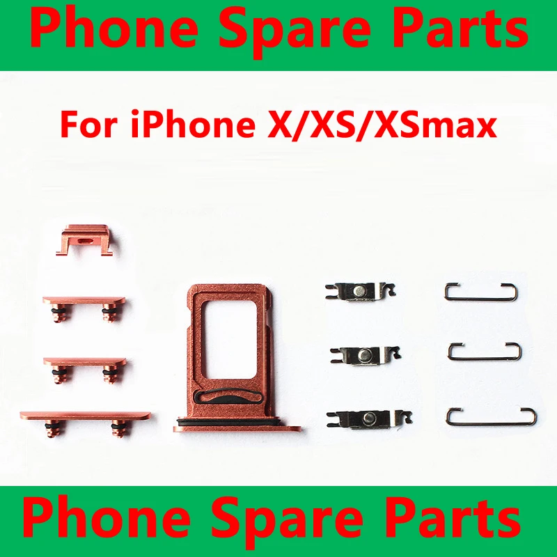 11 шт./компл. Kwainee Высокое качество для iphone X XS Max мощность громкость выключение