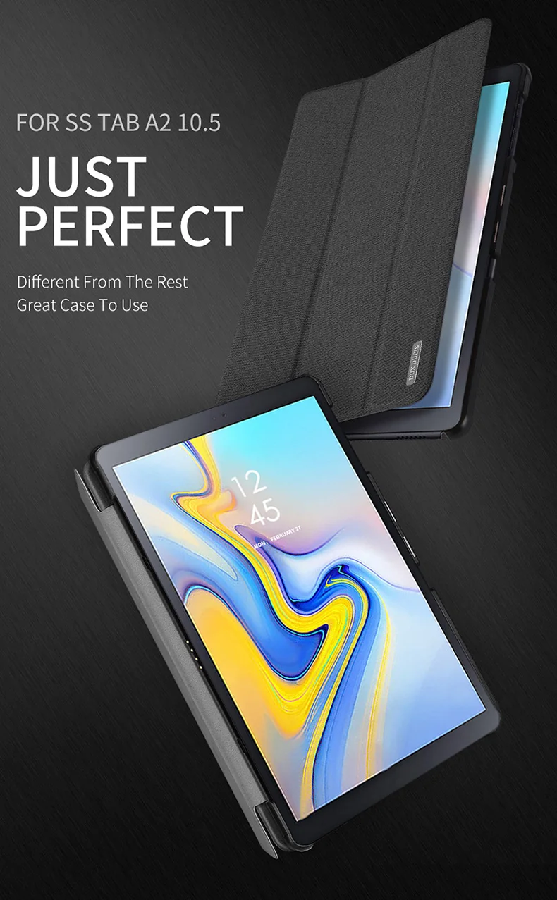 DUX DUCIS из искусственной кожи чехол для samsung Galaxy TAB A 10,1 Магнитный чехол-книжка Smart Cover для samsung TAB A 8,0 A 10,5