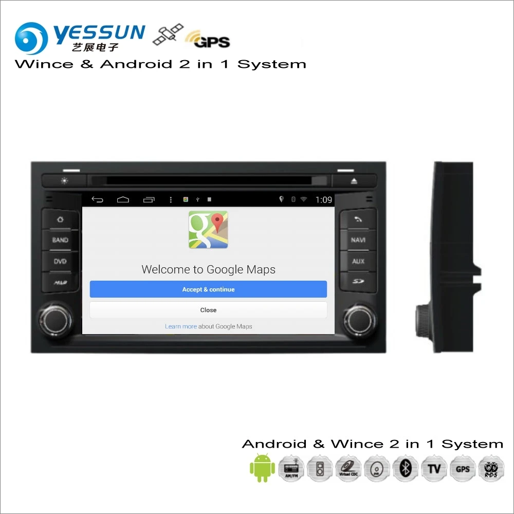 YESSUN для SEAT Leon MK3 2012~ автомобильное мультимедиа андроид радио CD DVD плеер с gps-навигатором Map Навигация Аудио Видео Стерео Системы
