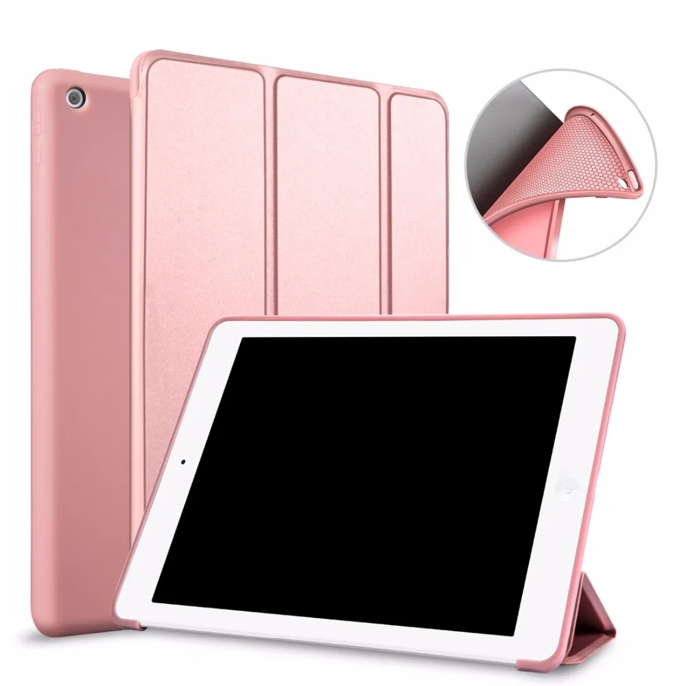 TopArmor Brand For New iPad Pro 10.5 inch 2017 PU leather Smart Cover Case Magnet wake up sleep for Pro10.5 A1701 A1709 | Компьютеры и