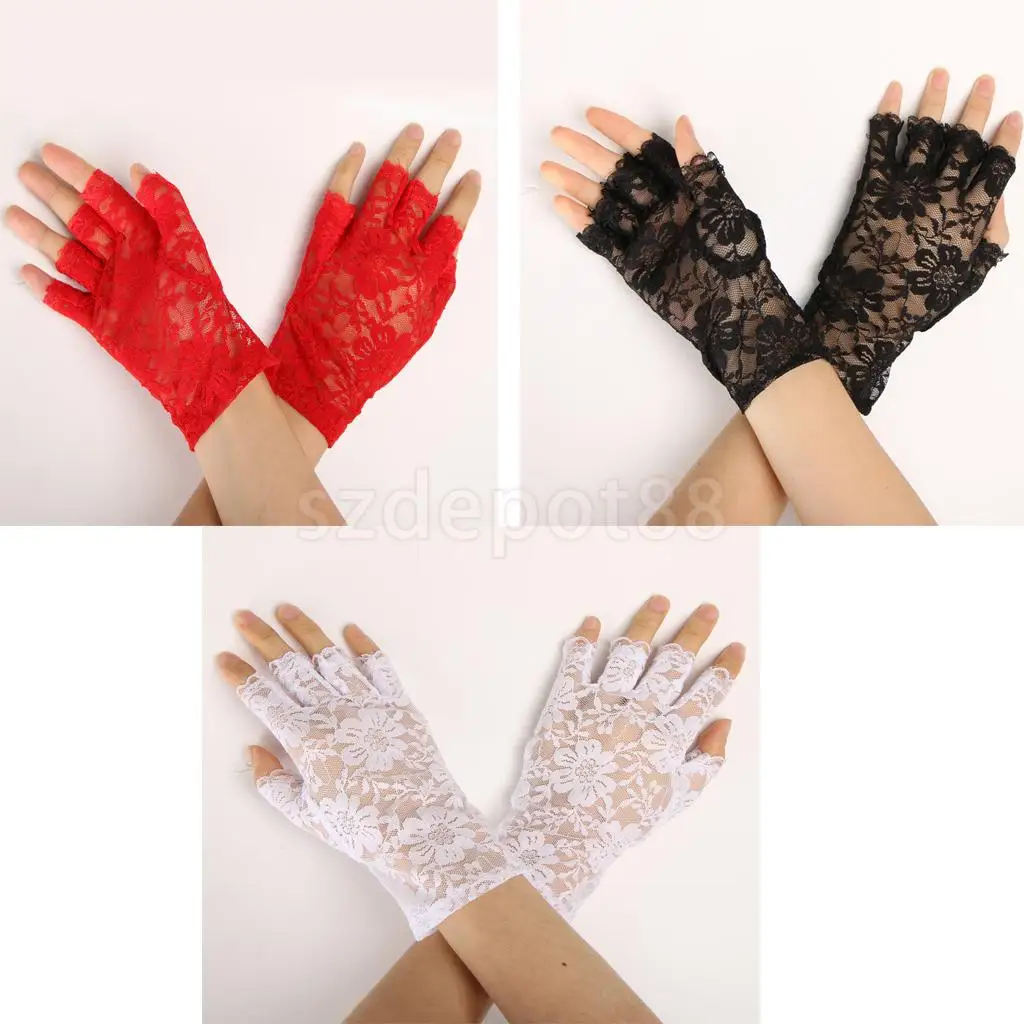 Свадебные аксессуары перчатки на половину пальца|gloves party|gloves glovesgloves finger gloves |