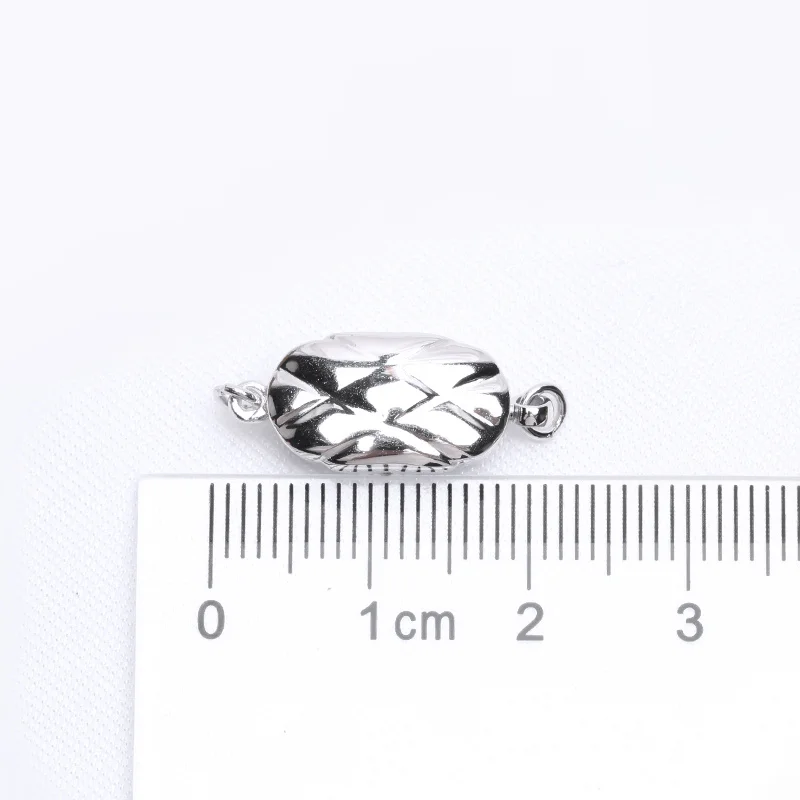 

925 Sterling Silver Necklaces & Bracelets clasps for bracelets End Caps Connectors Diy Jewelry Making