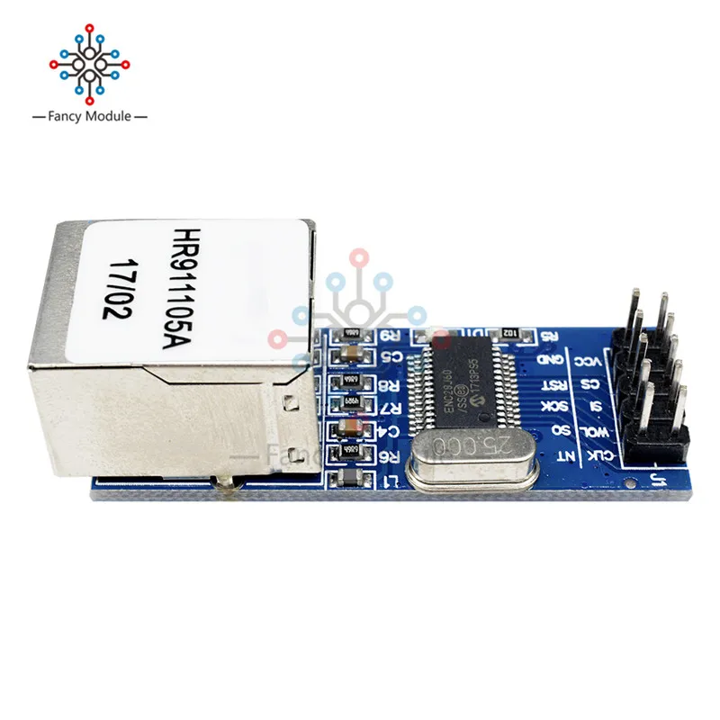 ENC28J60 Ethernet LAN Network Mini 51/AVR/ARM/PIC Code For Arduino SPI Port Module STM32 LPC | Инструменты