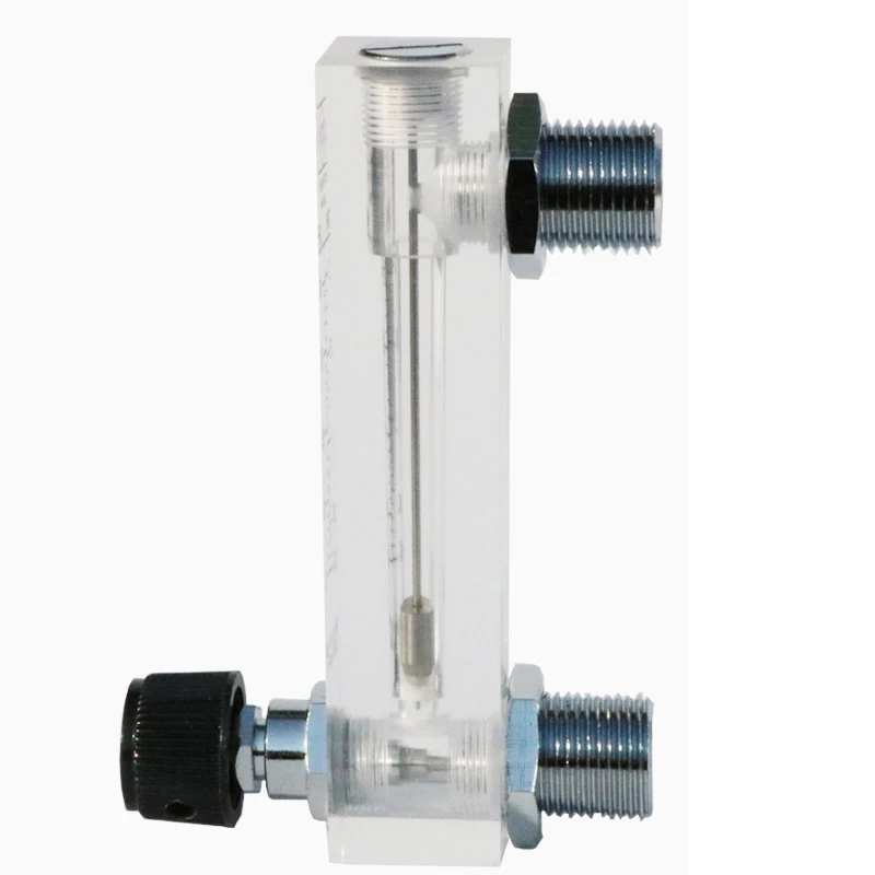 6-60 Φ 1/4 &quotBSP Женская резьба мл/мин. Type Liquid панель ПММА Water с регулирующим клапаном |