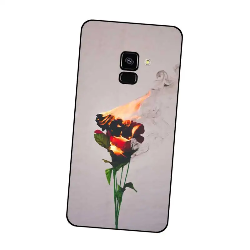 N277 Cactus Wallpaper Black Silicone Case Cover For Samsung Galaxy J2 J3 J4 J5 J6 J7 J8 Pro Plus Prime 2018 2017 |