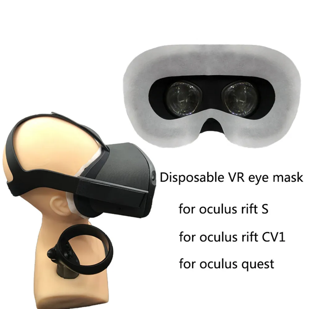 Маска одноразовая для глаз Oculus Search / Quest rift S CV1 VR 100 шт. | Электроника