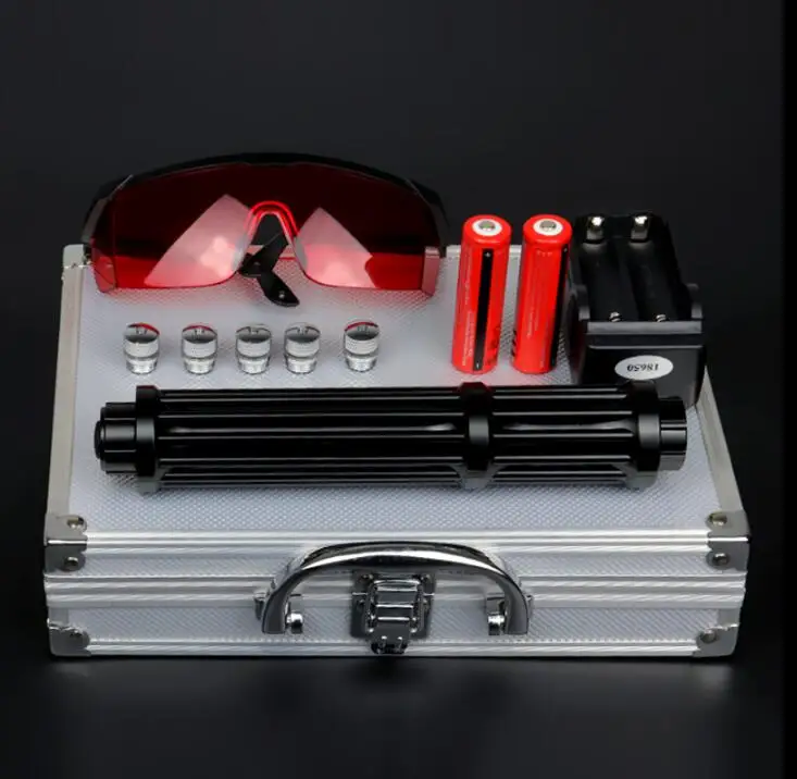 Лидер продаж! AAA самый мощный военный фонарик сжигание лазерный факел 450nm фокус