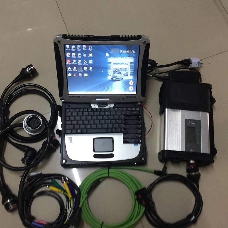 Newest software 2020.09 360 SSD with EPC XE-TRY MB Star C5 SD Connect diagnostic tool mb star c5 scanner I5 CF19 Laptop | Автомобили и