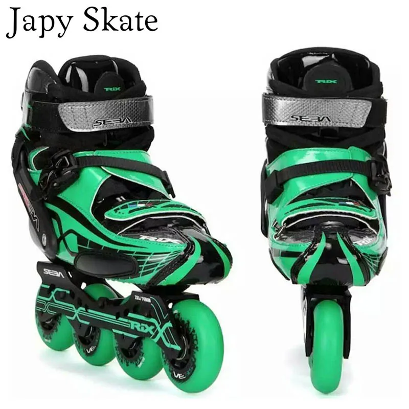 Japy Skate оригинальные SEBA Trix 10th Взрослые роликовые коньки из углеродного волокна, обувь для катания на роликах, слалом