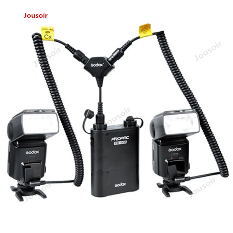 Godox DB 01 один два кабеля Y адаптер для PROPAC Power Pack PB960 PB820 AD360 AD180 CD50 T03|Аксессуары