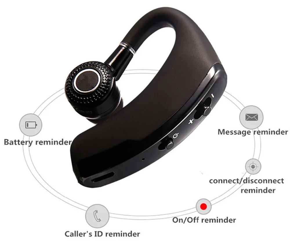V9 Bluetooth наушники беспроводные Голосовое управление Музыка спорт громкой связи Bluetooth гарнитура наушники шумоподавление Гарнитура