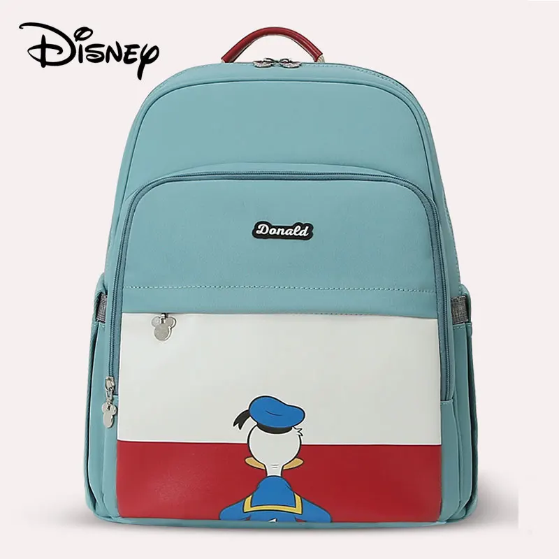 blue blue USB сумка для подгузников disney, рюкзак для ухода за ребенком для мамы, сумка для мам, водонепроницаемая сумка для беременных, модная большая емкость - Цвет: blue blue