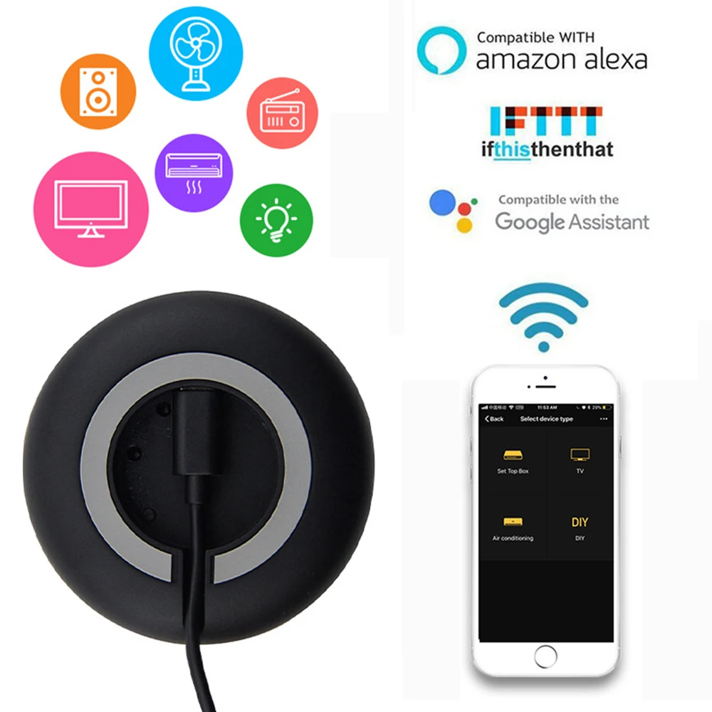Умный ИК пульт дистанционного управления Smart Home голосовое дистанционное