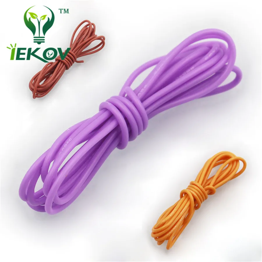 

30M 98ft 14AWG Flexible Silicone Wire RC Cable 400/0.08TS Outer Diameter 3.5mm 2mm Square Model Airplane Electrical Wire Cable
