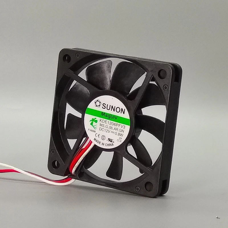Охлаждающий вентилятор Sunon KDE1206PFV2 6010 дюйма 6 см 12 В 1 0 Вт 60 х60х10 мм 4000 об/мин|cooling