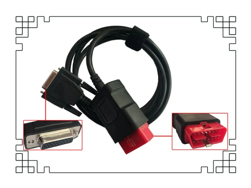 16 контактный светодиодный основной кабель OBDII подходит для VD DS150E CDP vd tcs cdp pro OBD2 obd