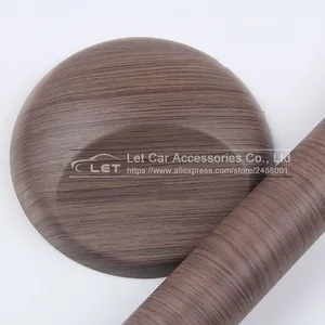 Высококачественная деревянная ПВХ пленка для украшения салона автомобиля, Виниловая наклейка из зерна ПВХ, бесплатная доставка, 10203050x122 смпартия