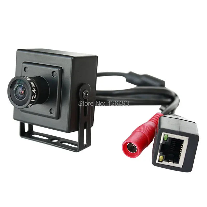 720P HD Onvif P2P H.264 150 градусов широкоугольная стандартная мини ip камера внутреннего