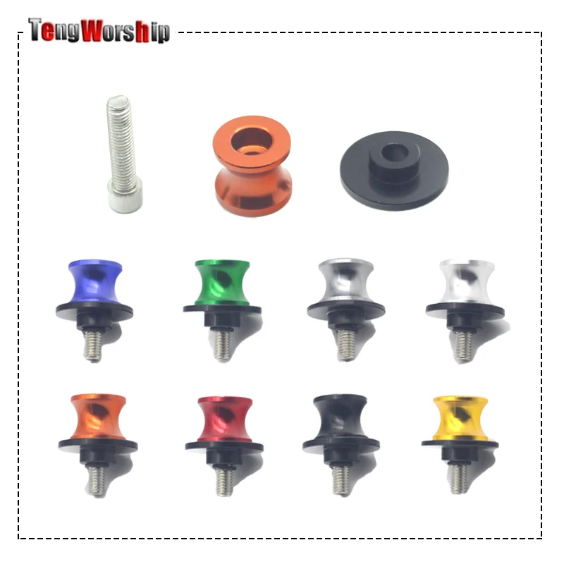 8MM Motorcycle Swingarm Spools Slider Swing for Honda CBR600 RR CBR600RR CBF600 S CBR600F Hornet 600 CBF 500 2003-2018 | Автомобили и - Фото №1