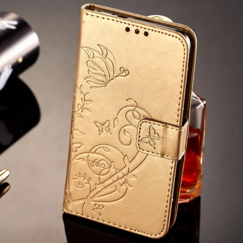 Чехол для huawei P Smart Коврики 10 Pro P9 Lite Mini P8 Enjoy 7 фотоаппаратов моментальной печати 7 s роскошный чехол-портмоне в ретро-стиле с бабочкой-бумажник с отделением для карт с карманами и симпатичными крышка E03Z