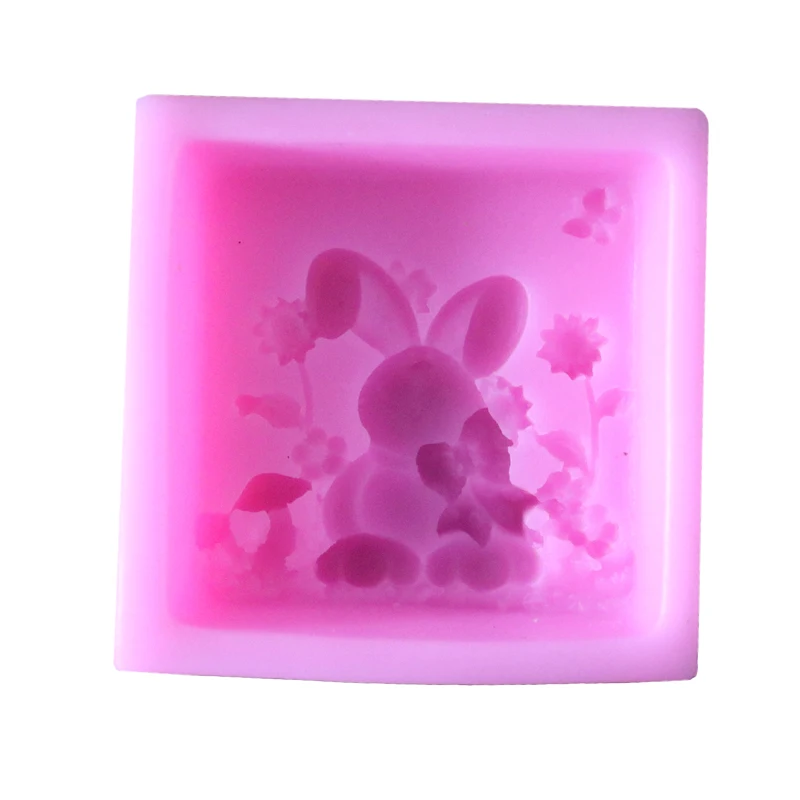 Маленький зайчик торт решений Формы для выпечки мороженое морозильник и Мыло