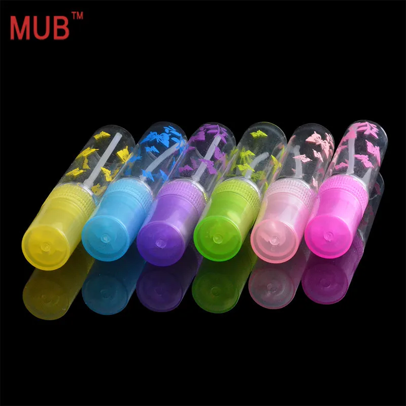 MUB - 6 мл (10 шт./лот) Портативный Стеклянный мини-испаритель парфюмерная бутылка с
