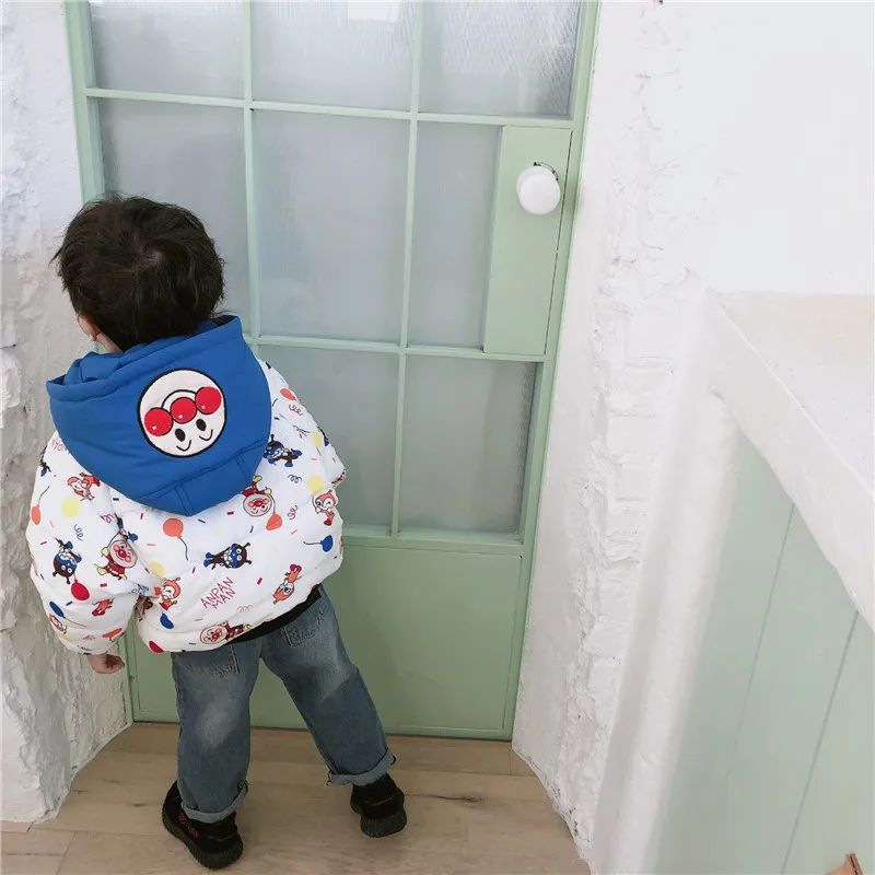 Celveroso Girls boys winter jackets fashion cartoon Clothing coat baby girl warm casual Outerwear Sesame Street Kids jackets